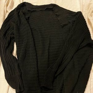 Sparkly dark grey/ black women’s size XL cardigan